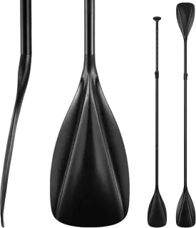 BESPORTBLE SUP Paddle: Adjustable 4 Pieces Kayak Paddle Stand Up Paddle, 2 Use Paddle, Floating Kayak Paddle with Unique Lock Sport, Aluminum