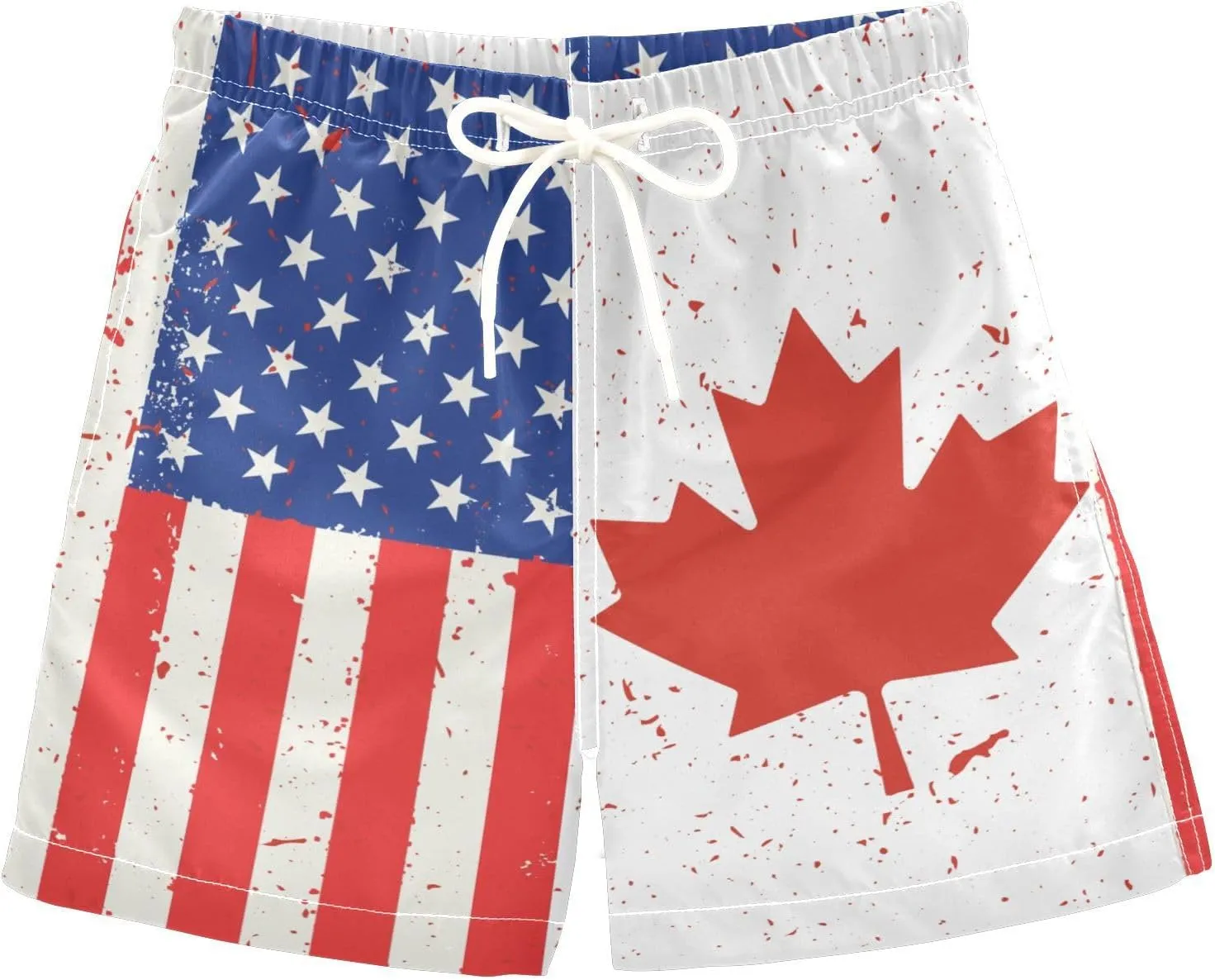 Board Shorts Boys Swim Trunks with Mesh Liner, Boys Toddler Swimsuit Swimwear, 2T