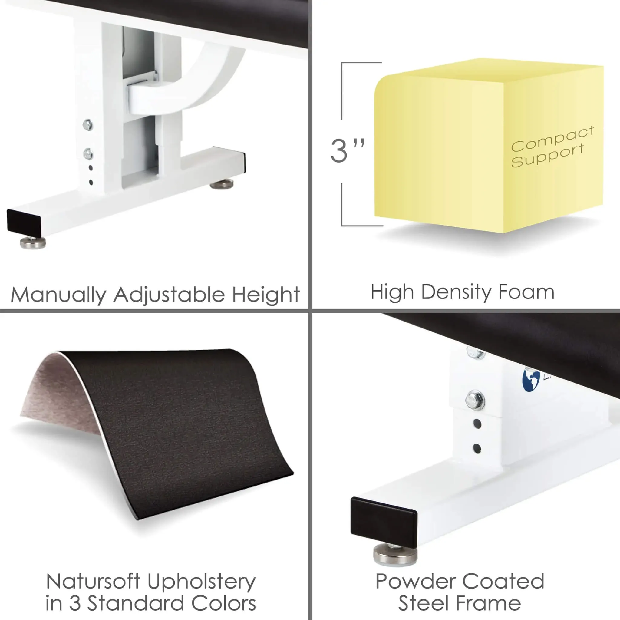 Earthlite Apex Stationary Treatment - Adjusting Bench