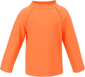 ESTAMICO Boys' UPF 50  Long-Sleeve Rashguard Athletic Swim Shirt