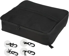 EVTSCAN SUP Deck Bag with Cooler Pocket, 600D Oxford Cloth, with 4 Suction Cups and Corrosion Resistant Zipper, for Storaging Snacks Drinks Phone Keys Water Bottles, Paddle Board Deck Bag