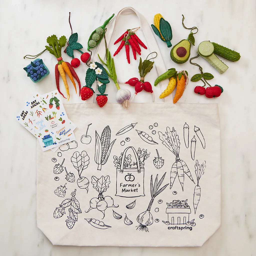Farmer's Market Stickers