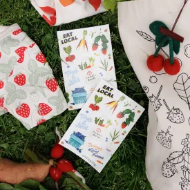 Farmer's Market Stickers