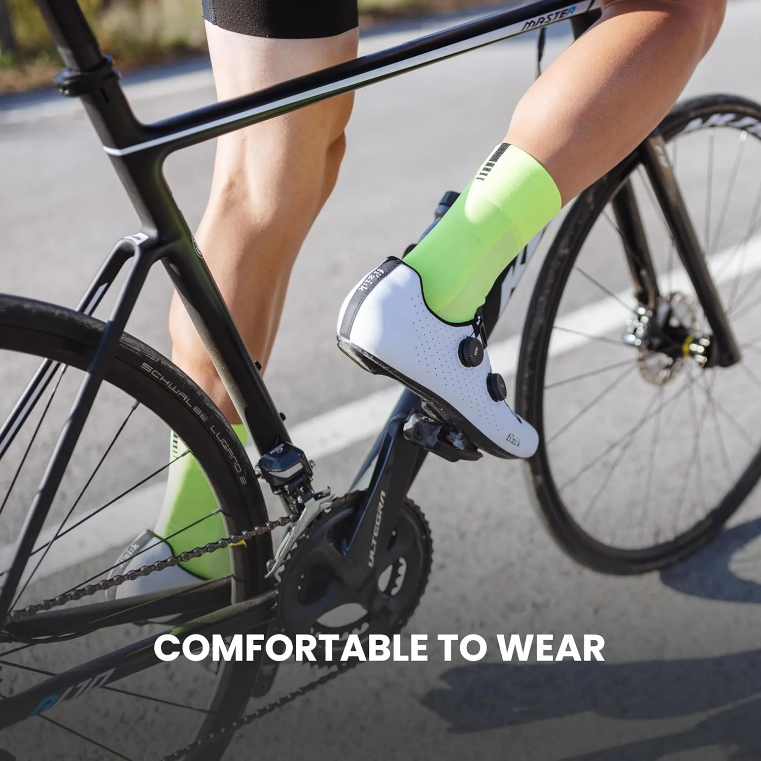GripGrab Lightweight SL Performance Summer Cycling Socks Eyecatching 2 Lengths Road Mountain Gravel Bike Indoor Cycling Socks