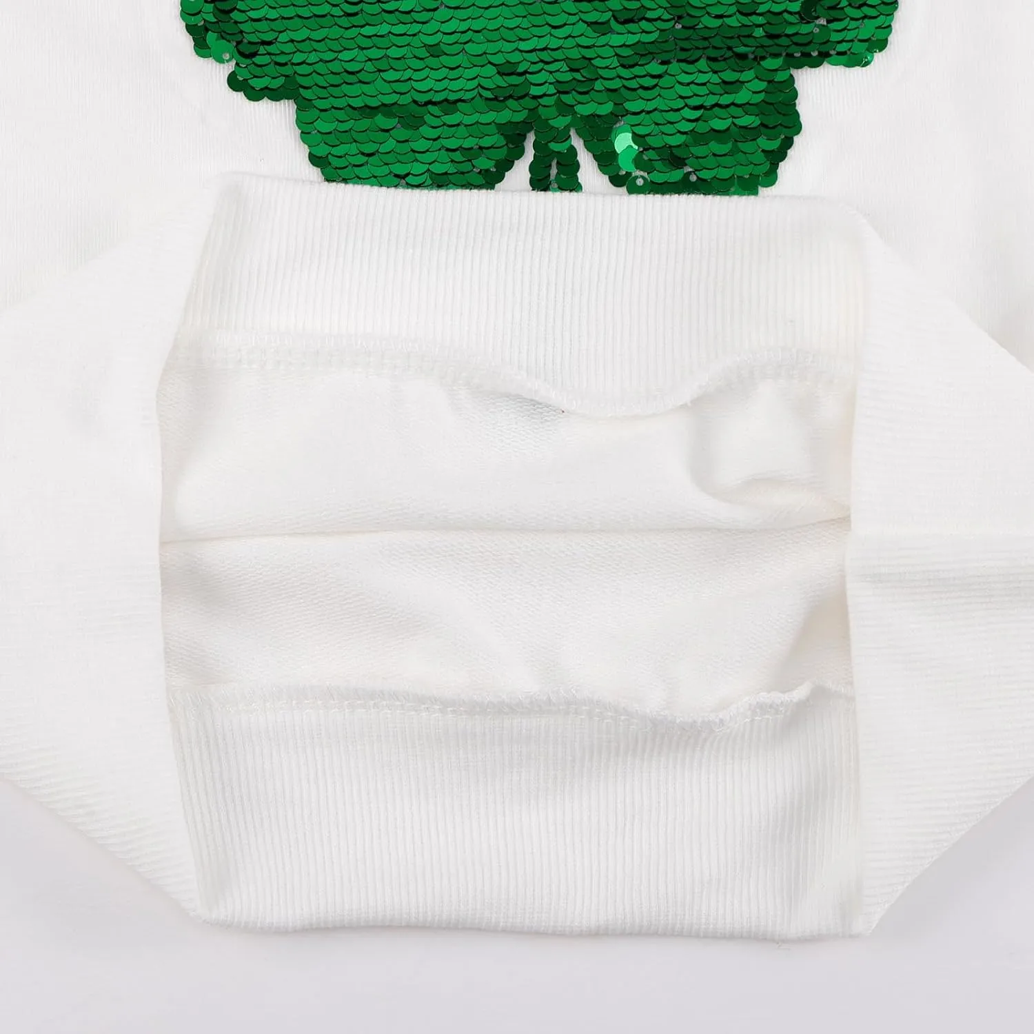 Kid St Patricks Day Shirt Girl Shamrock Sweatshirt Baby Lucky Irish Four Leaf Clover Sweater Toddler St Patricks Day Pullover Top 4T