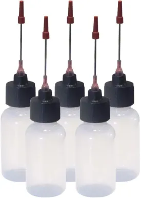Liberty Oil Products 5-1 OZ bottles with stainless needle tip for All your Gun Oils 