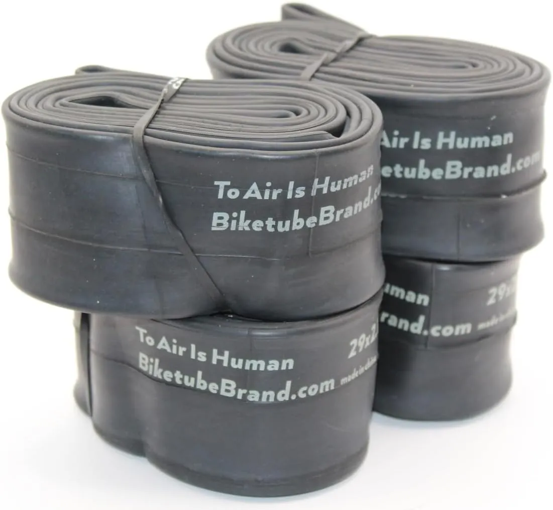 Mountain Bike Inner Tubes - Super Value 4 Pack - 29 x 2.1-2.4 Inch, Presta Valve
