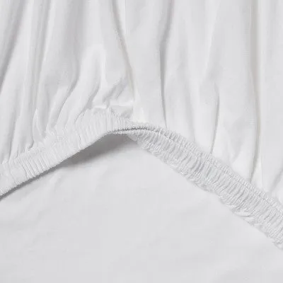 New - Full Cotton Jersey Sheet Set White - Threshold