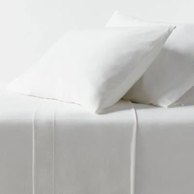 New - Full Cotton Jersey Sheet Set White - Threshold