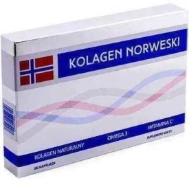 Norwegian Collagen x 60 capsules, salmon oil