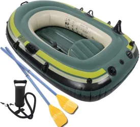 Outdoor Play Kayak Triple Green Inflatable Kayak Plastic Boat Kayak Fishing Boat Inflatable Boat Rubber Boat
