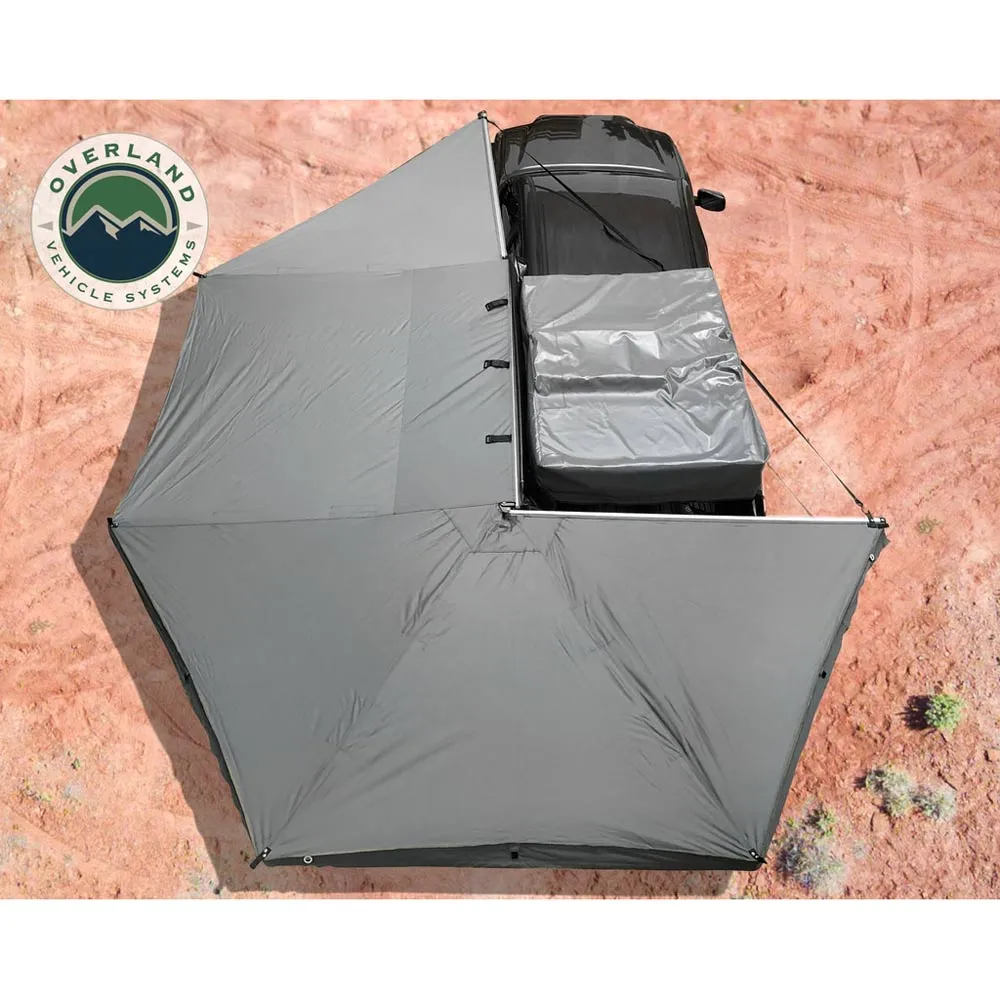 Overland Vehicle Systems - Nomadic Awning 270 - Awning & Wall 1, 2, & 3, Mounting Brackets - Driver Side