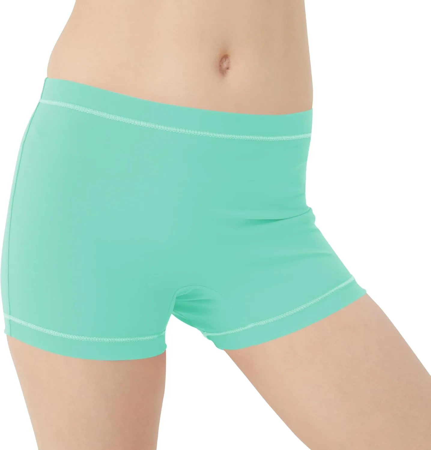 QBK Toddler Girls Swim Shorts 2T-14 Boyshort Swimsuit UPF 50  Quick Dry Rash Guard Swim Bottoms