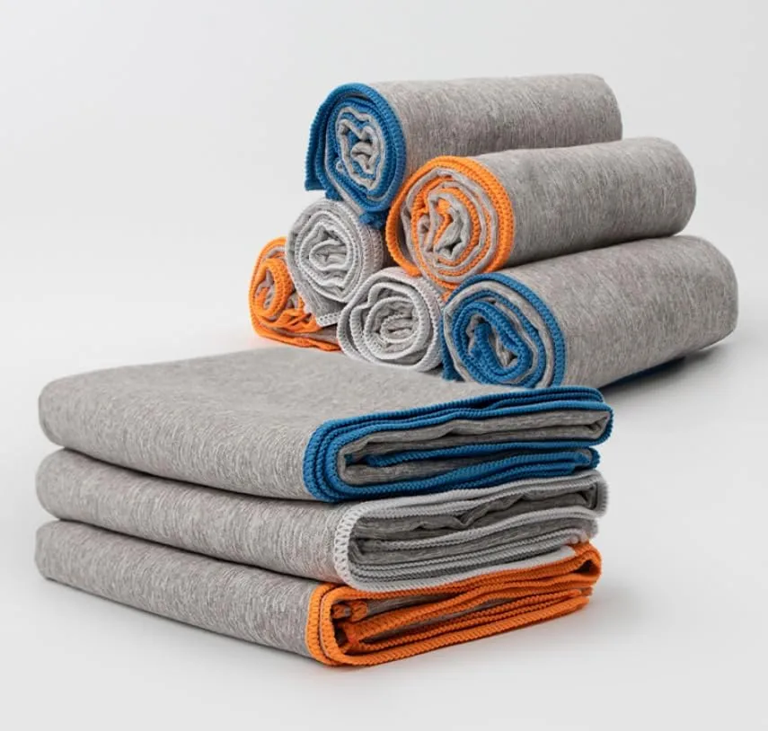 Quick Dry Gym Towel, Microfiber, Fast Drying, Odor-Free, Men & Women Workout Gear, Sweat, Working Out, Cleaning, Towels, 3-Pack