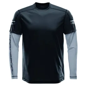 rw Marinepool Lenox Tec Longsleeve Men Black