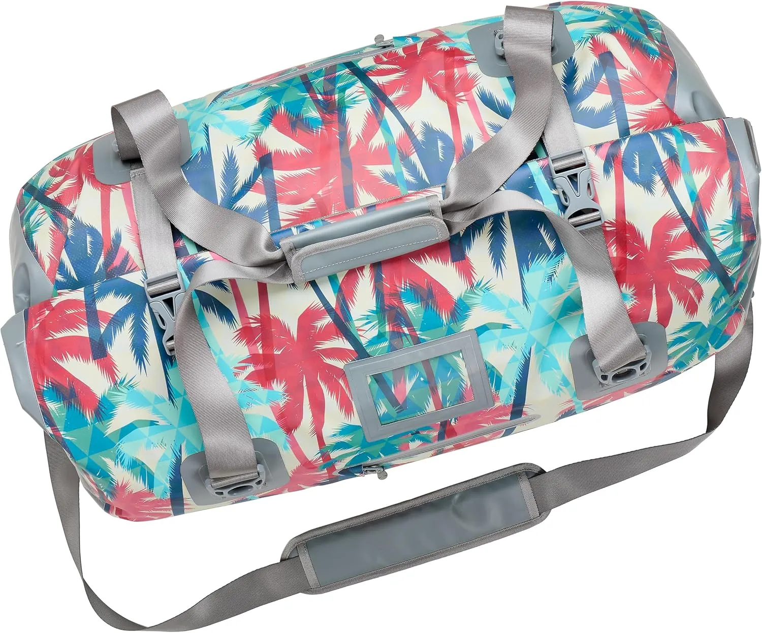 Skog  Kust Duffelsak Heavy Duty Waterproof Duffel - Gear Bag for Sports, Travel, & More - 60L Palm