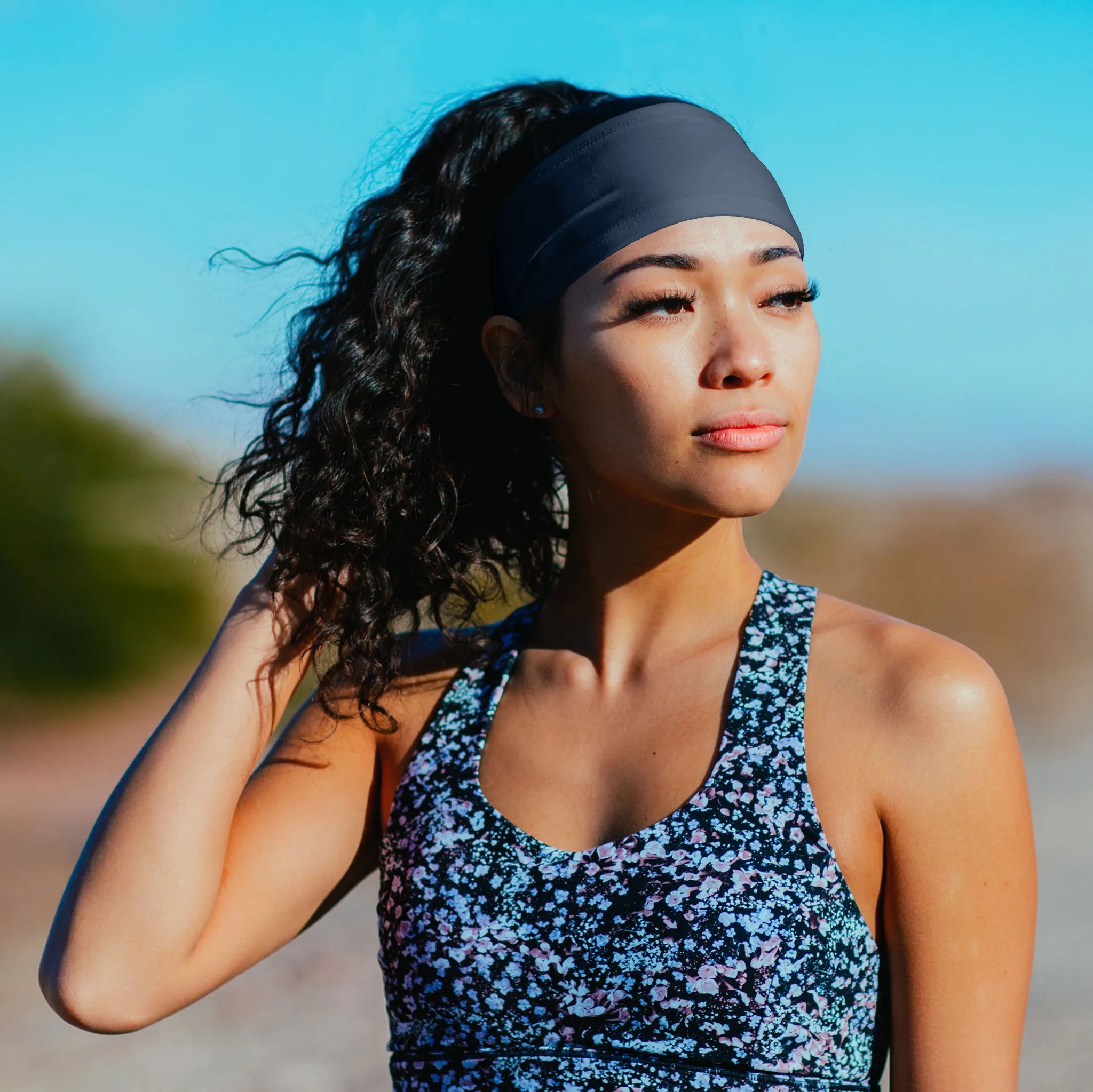 Solid Color Tapered Headbands