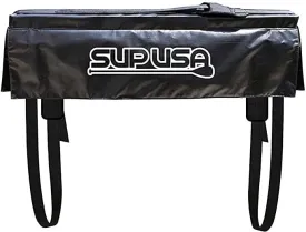 SUP USA Truck Tailgate Surf Pad, Protective Pad for Tailgate, Adj. Tie Down Strap - Protect Your Surfboard, SUP, Paddleboards and Tailgate, 33 in.