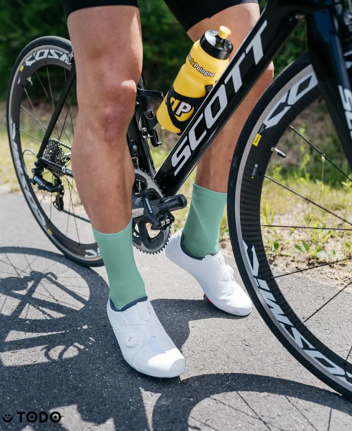 TODO PRO Cycling Socks - Breathable Bike Socks for Men and Women